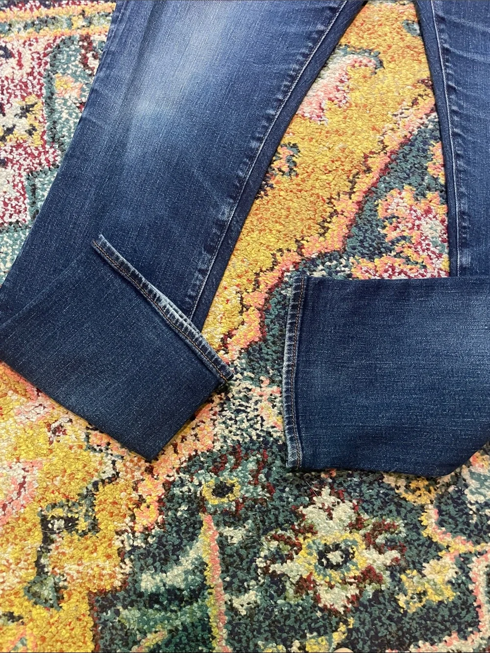 JCrew Classic Men's Dark Blue Straight-Leg Jeans